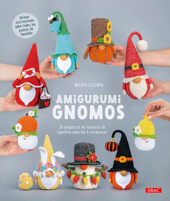 Amigurumi Gnomos – Teje personajes mágicos llenos de encanto