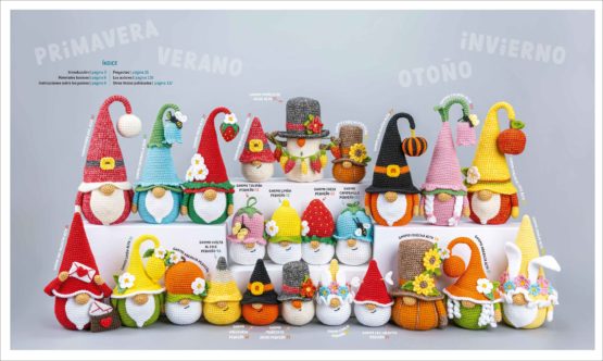 Amigurumi Gnomos – Teje personajes mágicos llenos de encanto