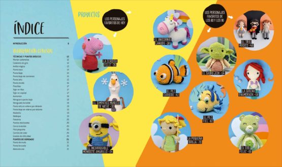 Los Personajes Favoritos de los Niños – 15 muñecos de ganchillo llenos de magia y diversión