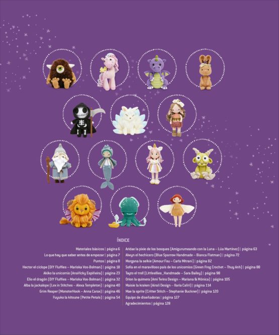Más Diseños de Muñecos Amigurumi de Fantasía