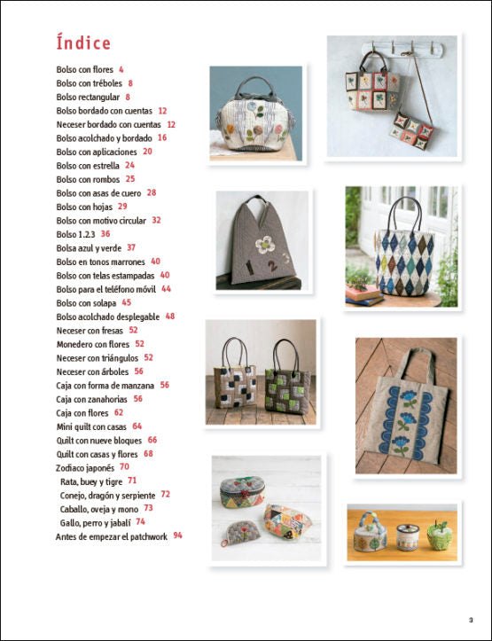 Patchwork Japonés con Diseños Actuales – 41 proyectos inspiradores de Akemi Shibata