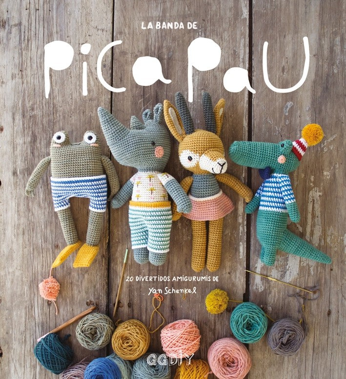 La Banda de Pica Pau – Amigurumis adorables para tejer y coleccionar