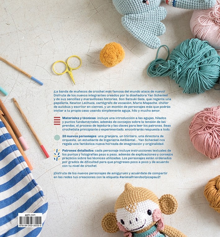 La Banda de Pica Pau 2 – 20 nuevos amigurumis para tejer y disfrutar