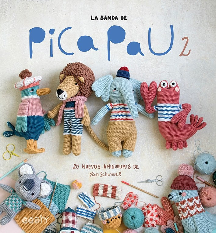 La Banda de Pica Pau 2 – 20 nuevos amigurumis para tejer y disfrutar