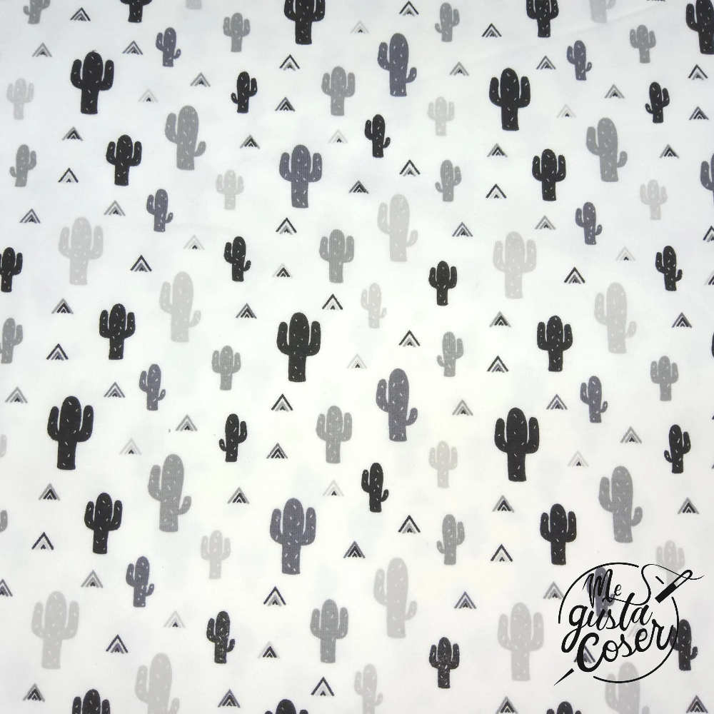 Tela Jersey Cactus