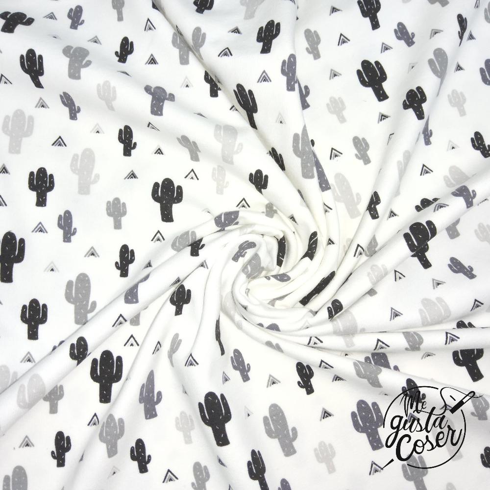 Tela Jersey Cactus