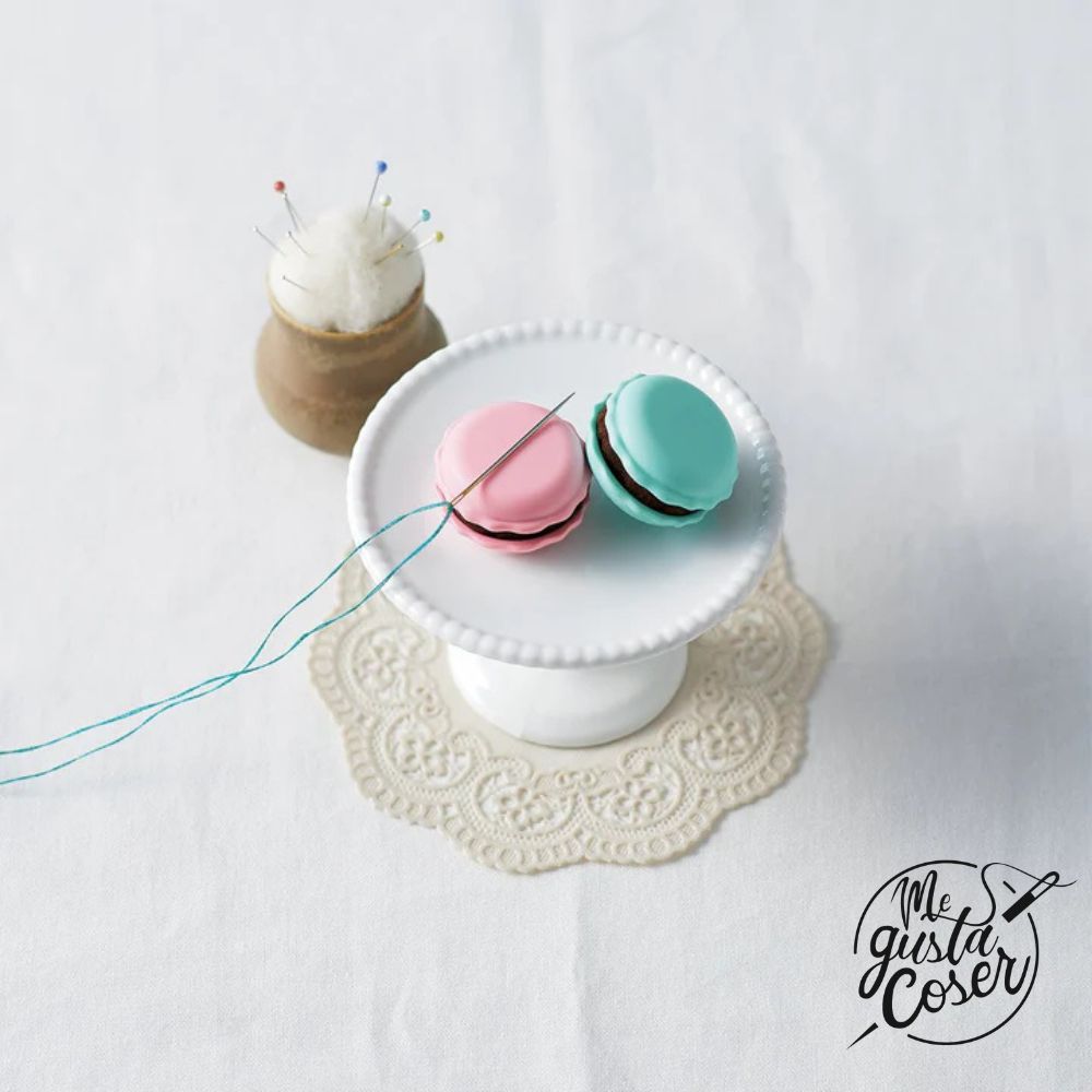 Afilador y recogedor de agujas Sweet 'n Sharp Macaron – Color Pistacho