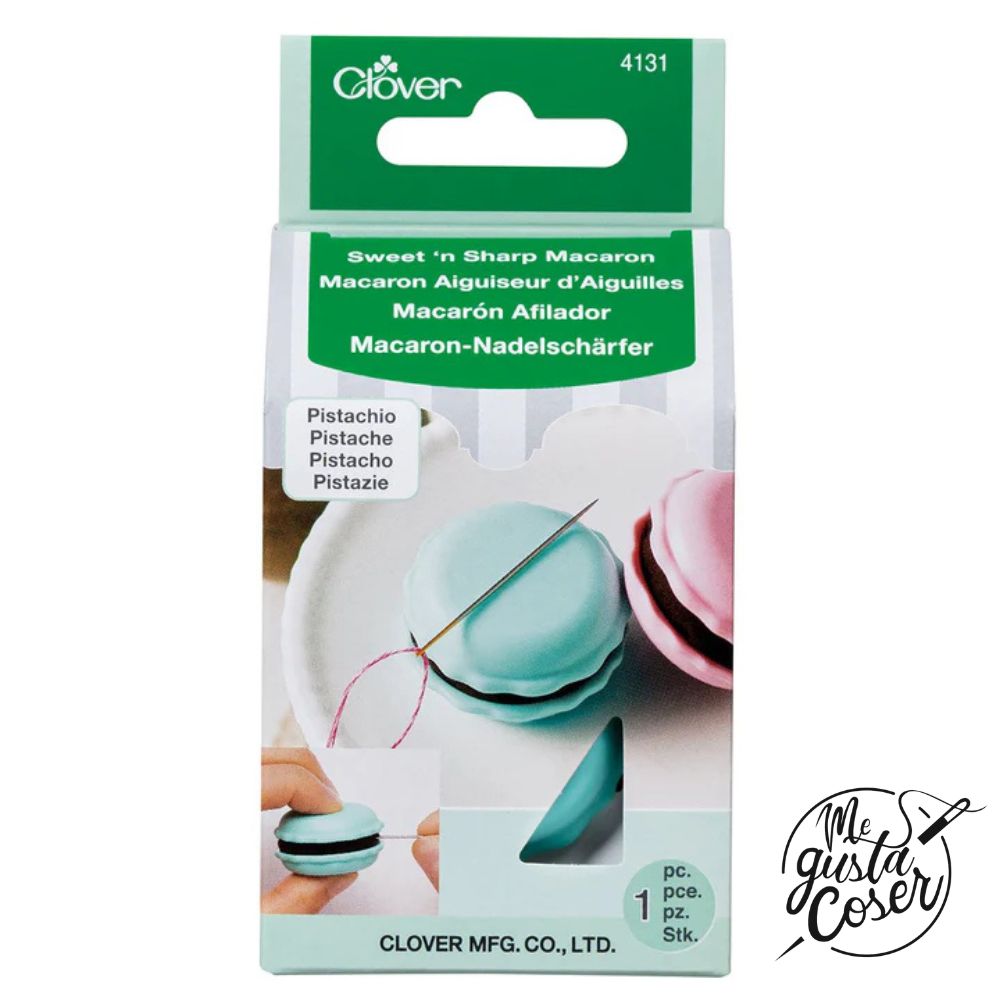 Afilador y recogedor de agujas Sweet 'n Sharp Macaron – Color Pistacho