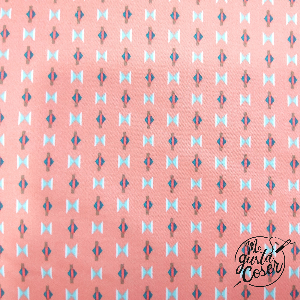 Tela gabardina Geometric