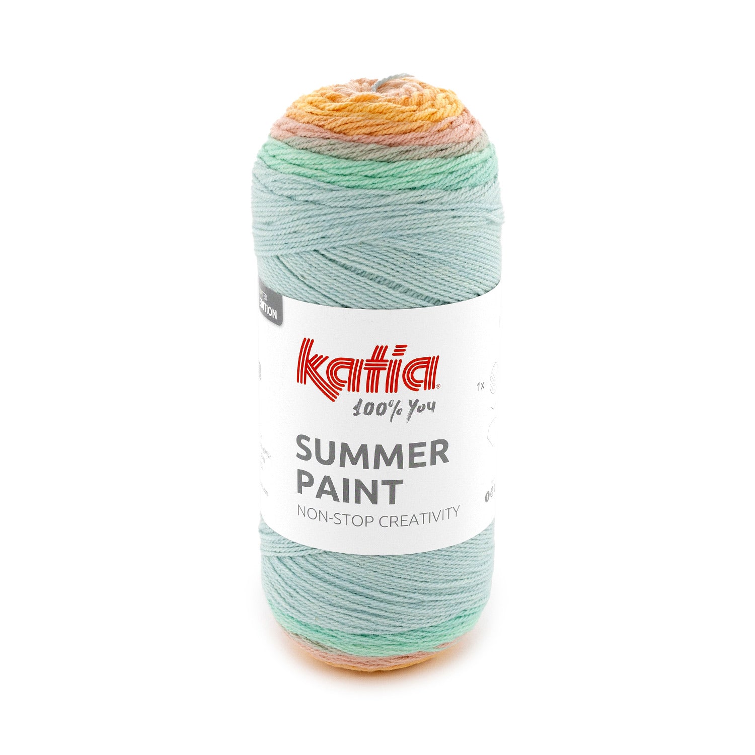 Hilo mezcla algodón multicolor Summer Paint Katia
