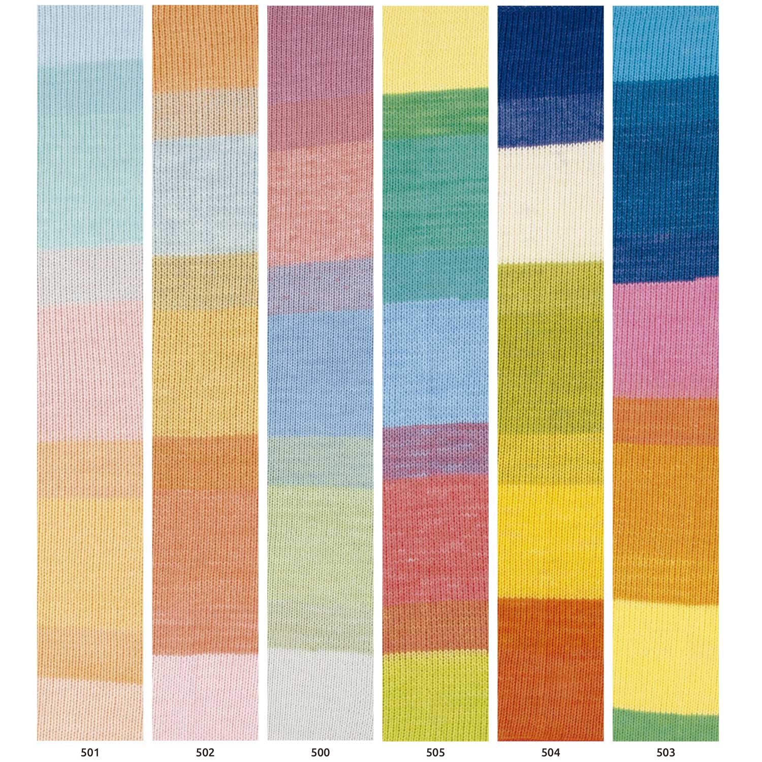 Hilo mezcla algodón multicolor Summer Paint Katia