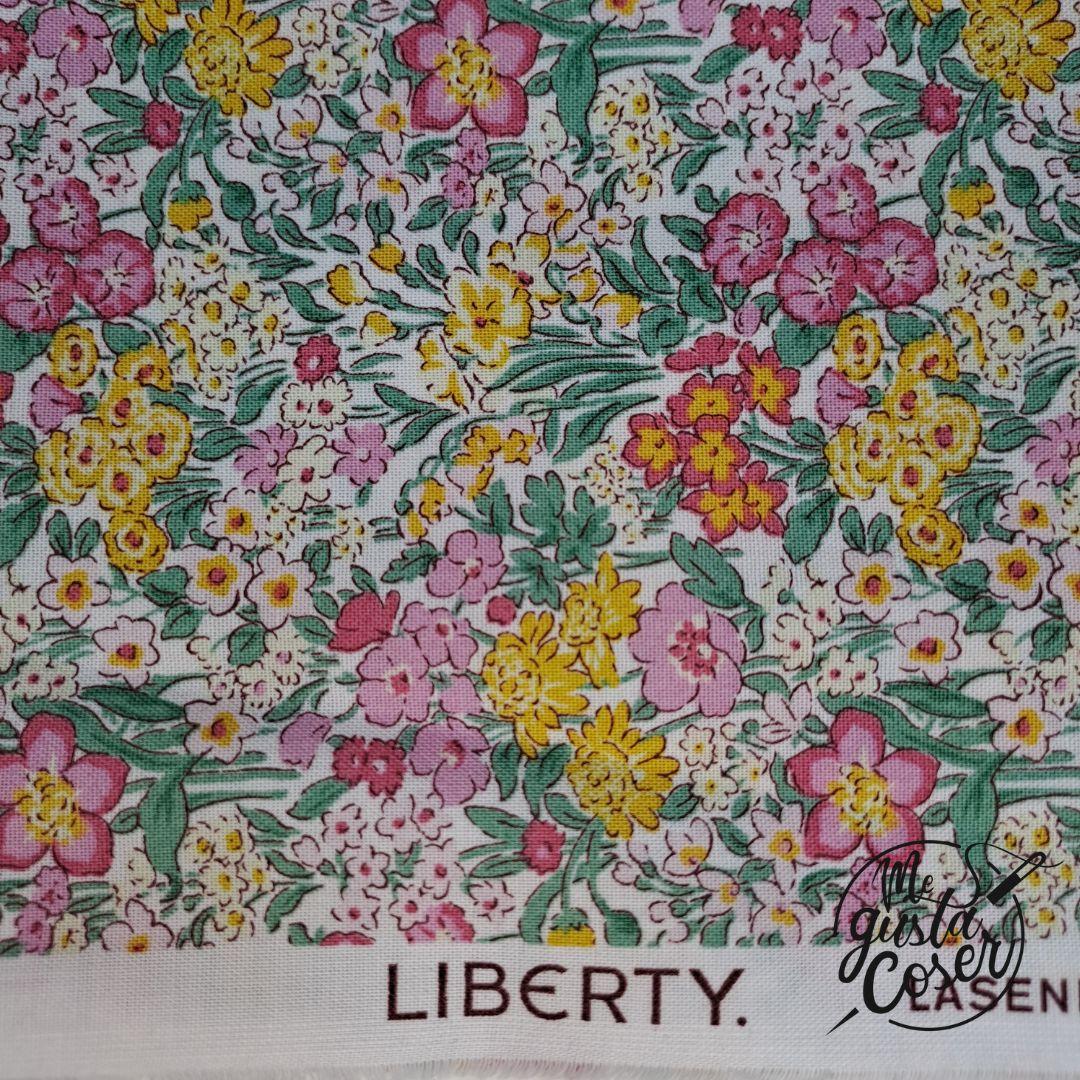 Tela Patchwork Liberty London Blooming flowerbed