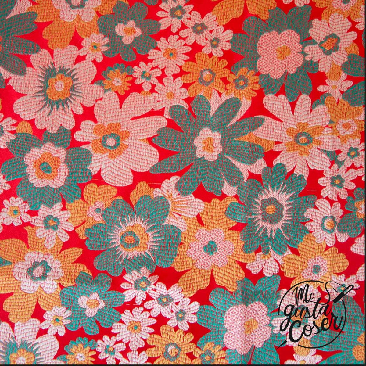 Tela de brocado floral Autumn Brocade de Katia