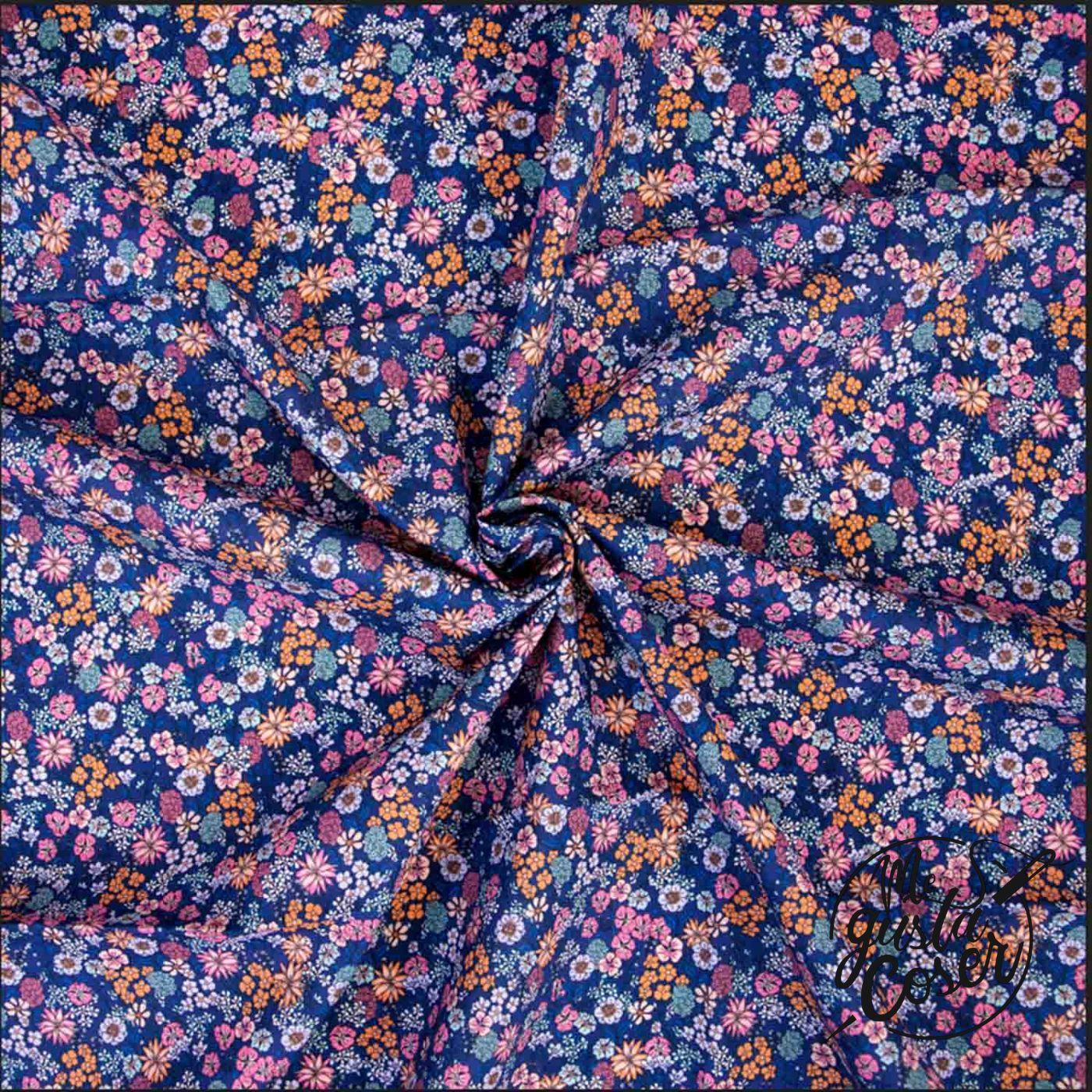 Tela de popelín de algodón Ecuatorian Flowers de Katia