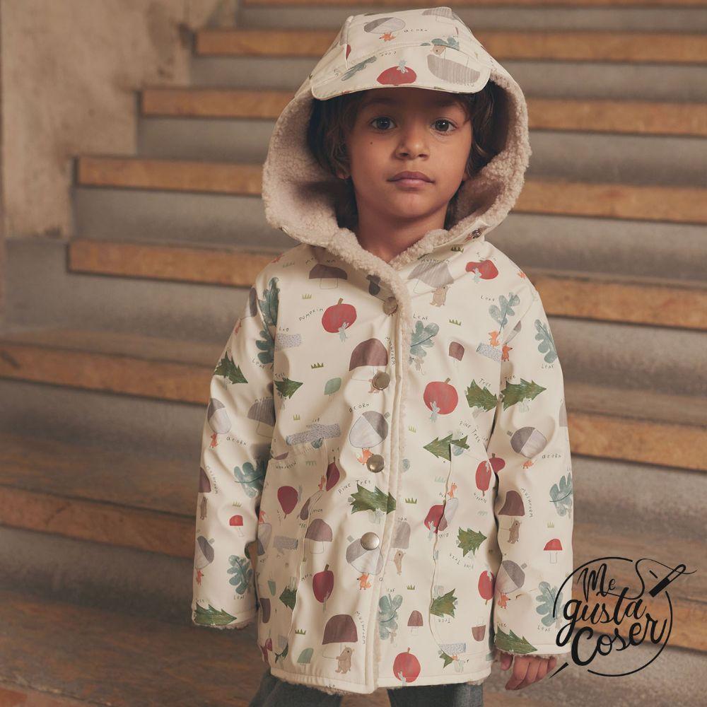 Tela impermeable Raincoat PU Winter Harvest – Katia Fabrics
