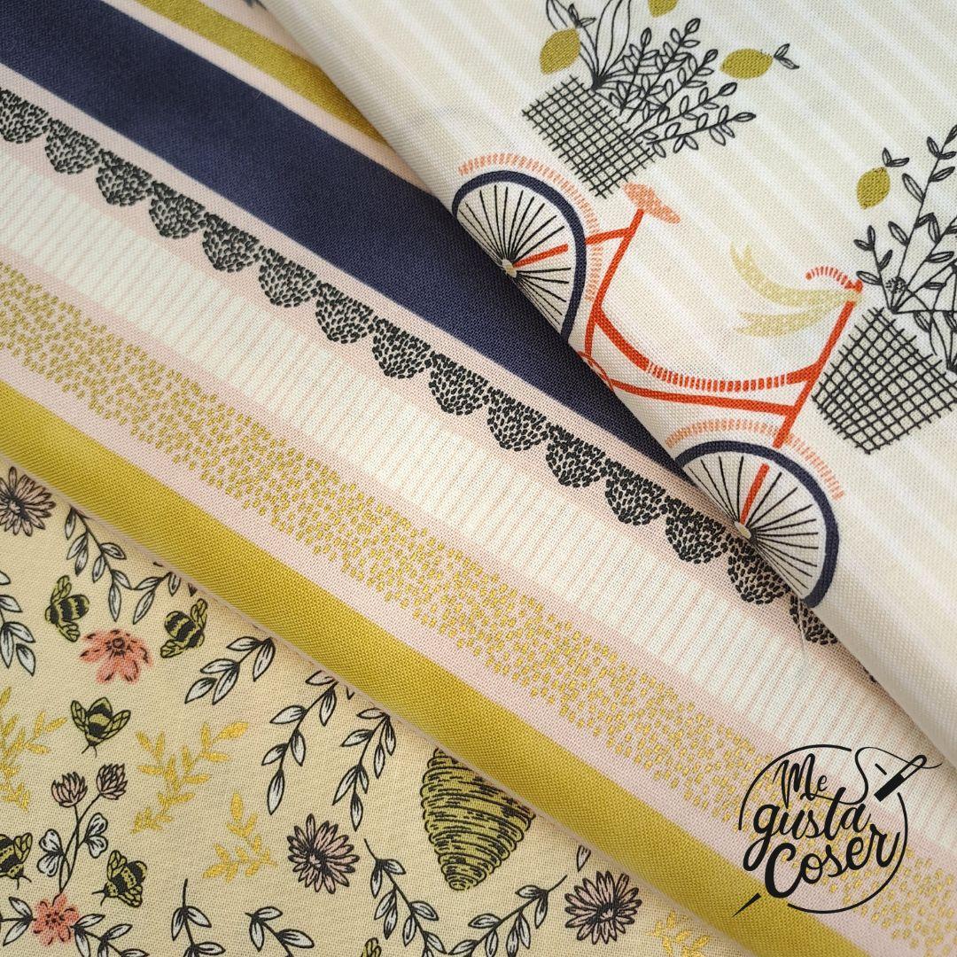 Tela patchwork RJR Summer in the cotswolds Evening ride
