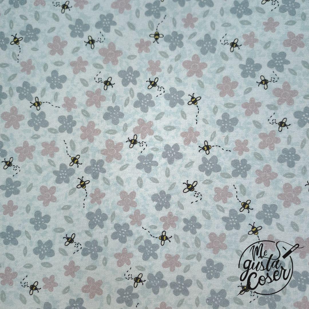 Tela patchwork Sunshine After the Rain Abeja 80530 11