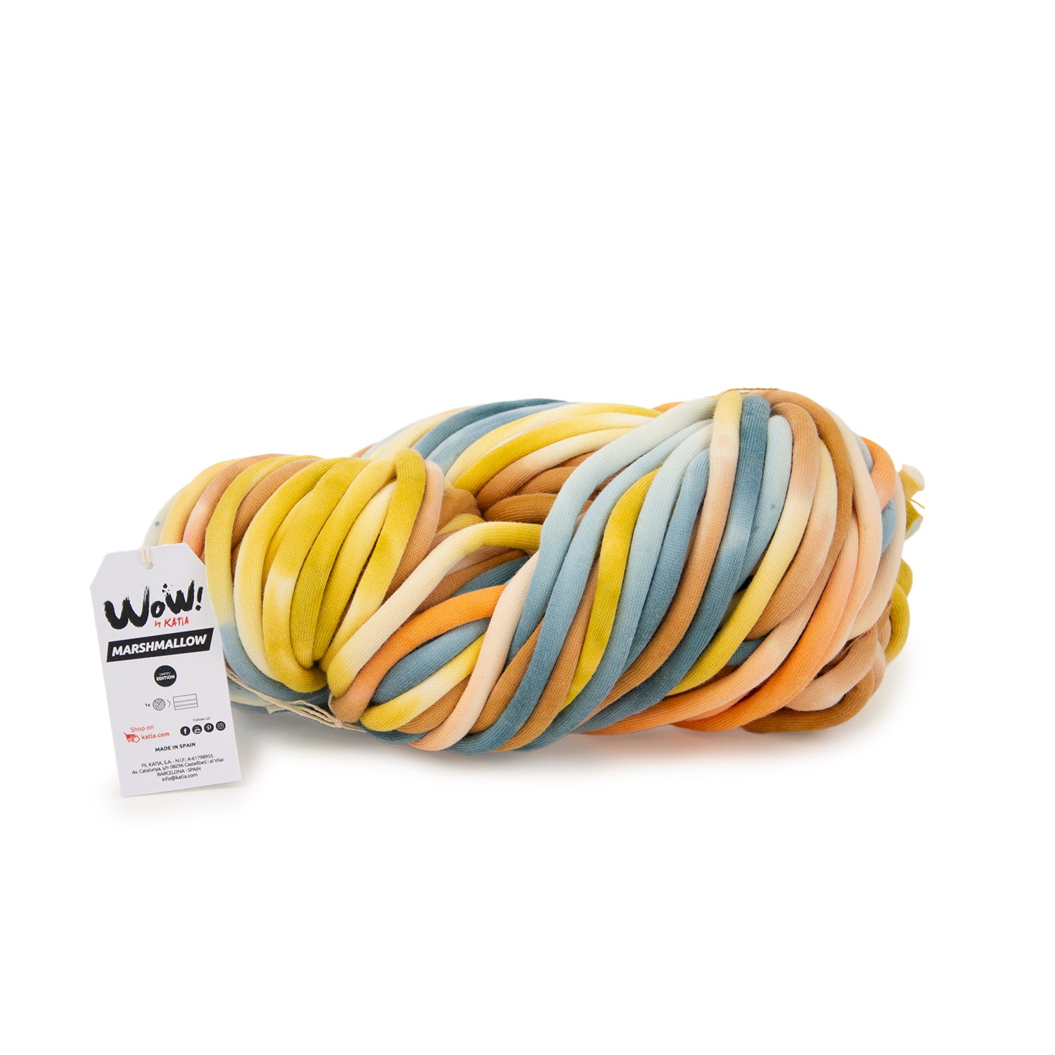 Lana Katia WOW Marshmallow – Hilo Tubular XXL