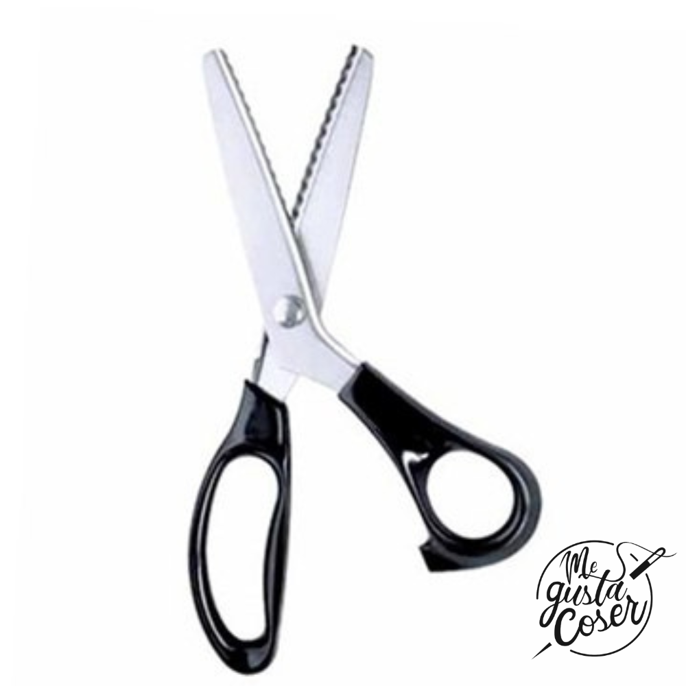 Tijera de costura Zigzag diente 3mm