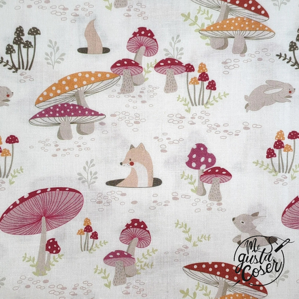 Tela popelín willow 8