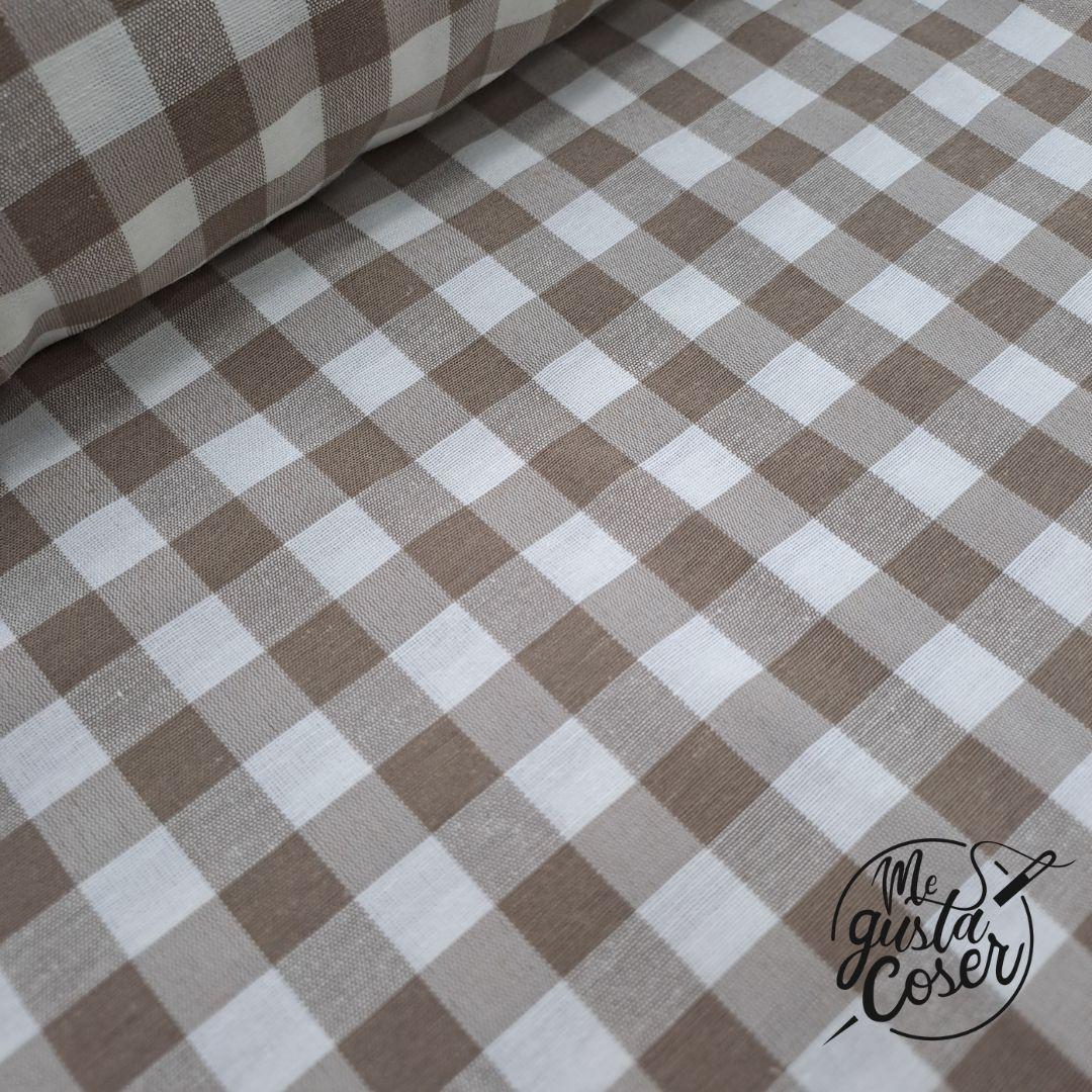 Loneta de cuadros vichy 1,5 cm – Ancho 280 cm