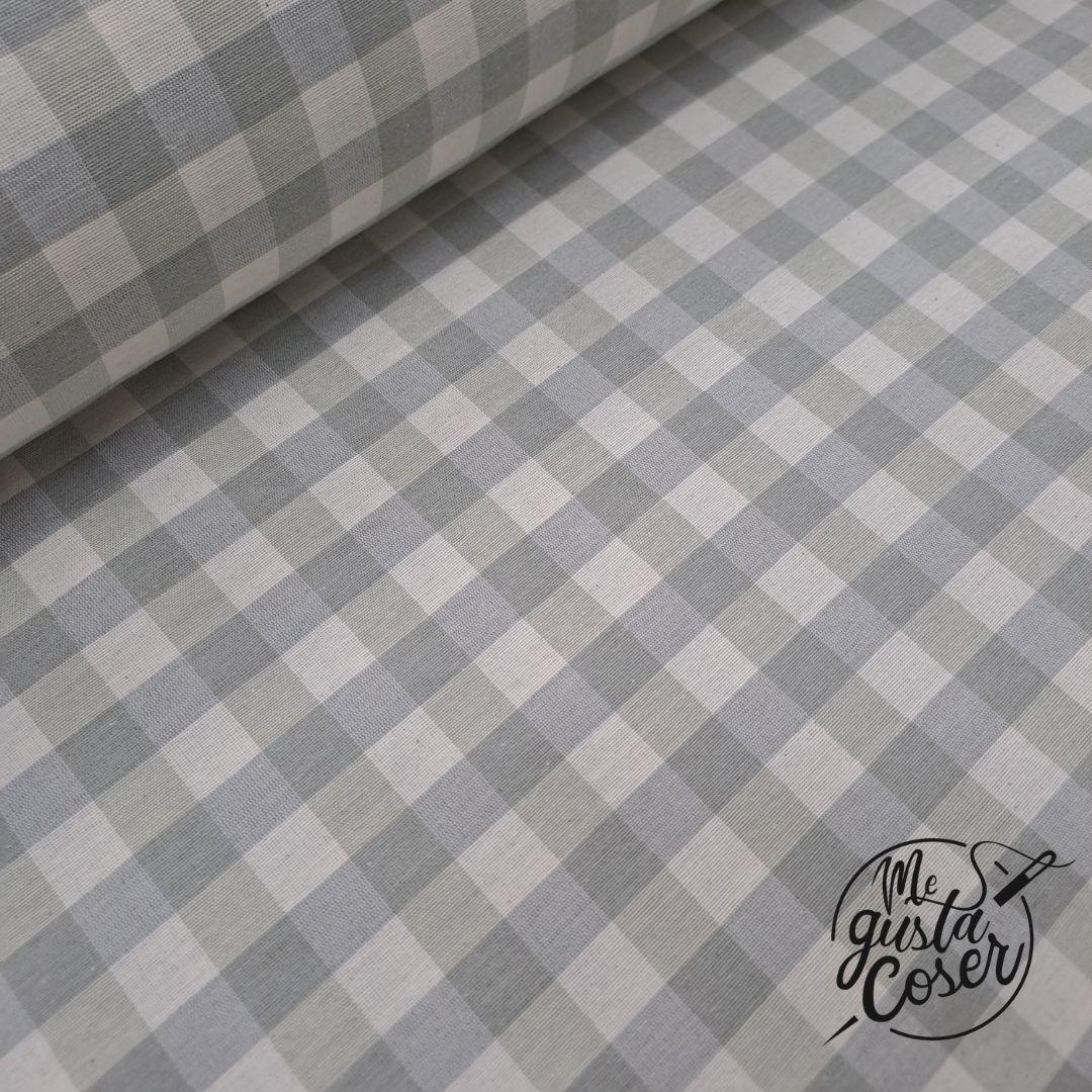 Loneta de cuadros vichy 1,5 cm – Ancho 280 cm