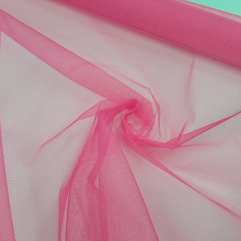 Tul carnaval Fucsia Flúor