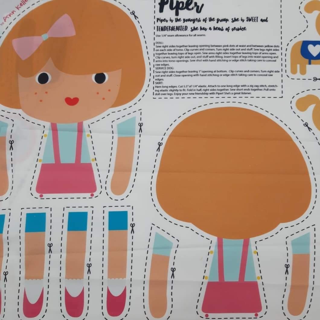 Muñecas Piper y Jules