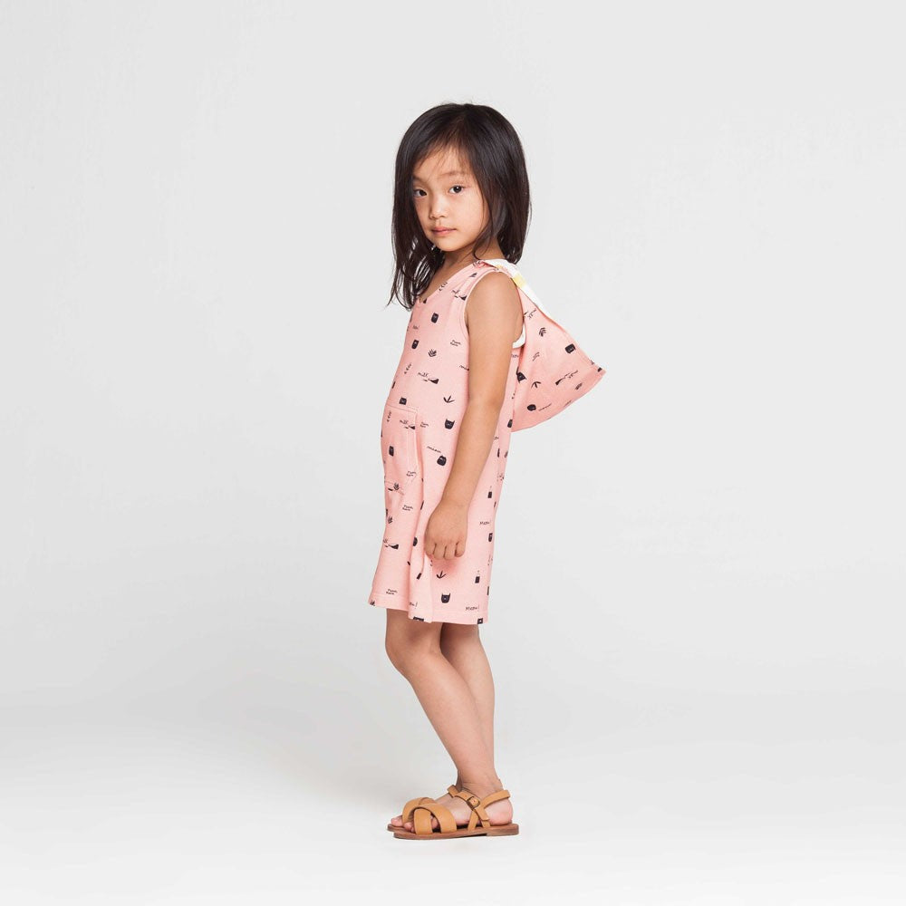 Tela Jersey Pink Milk Meow