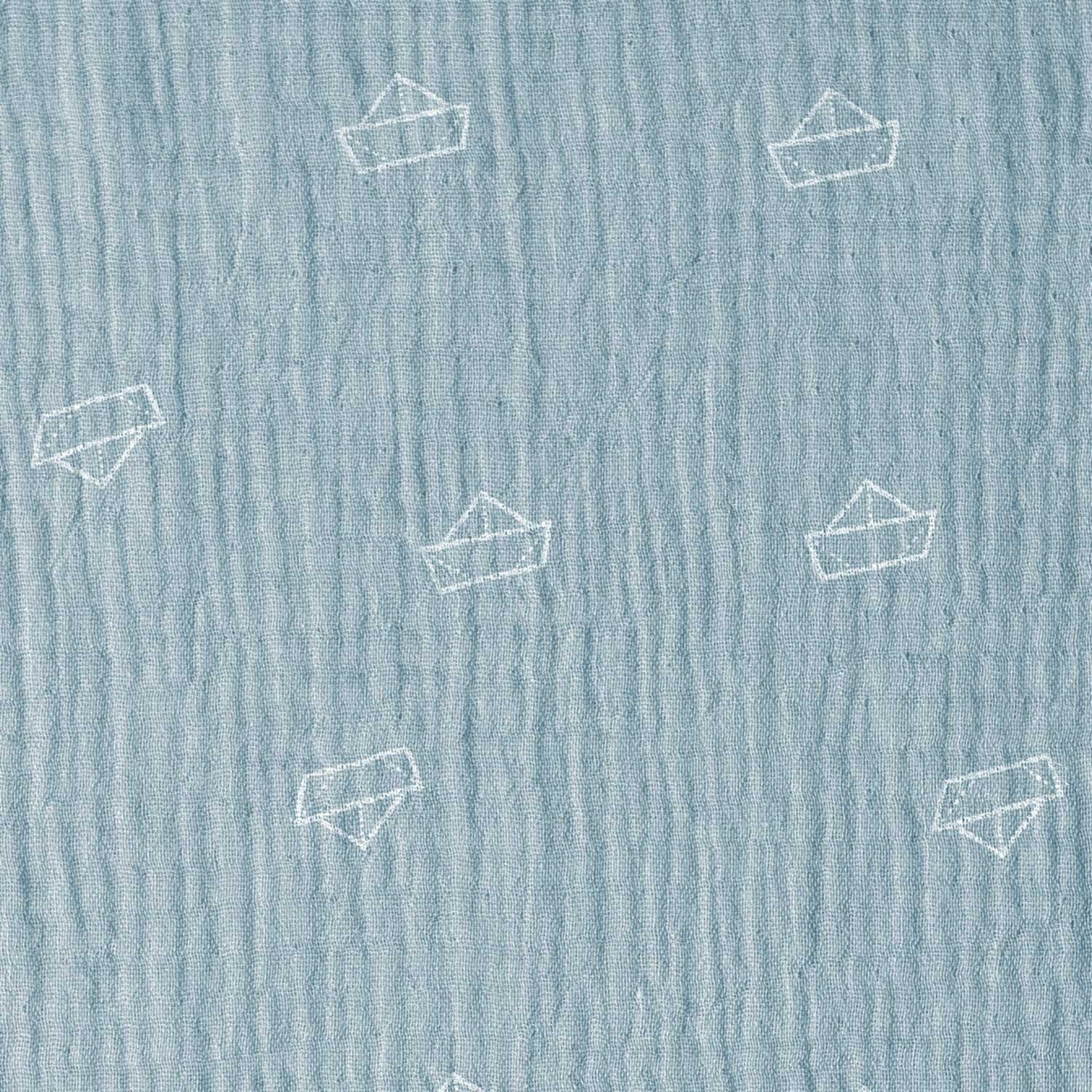 Tela Doble Gasa Boats Mousseline