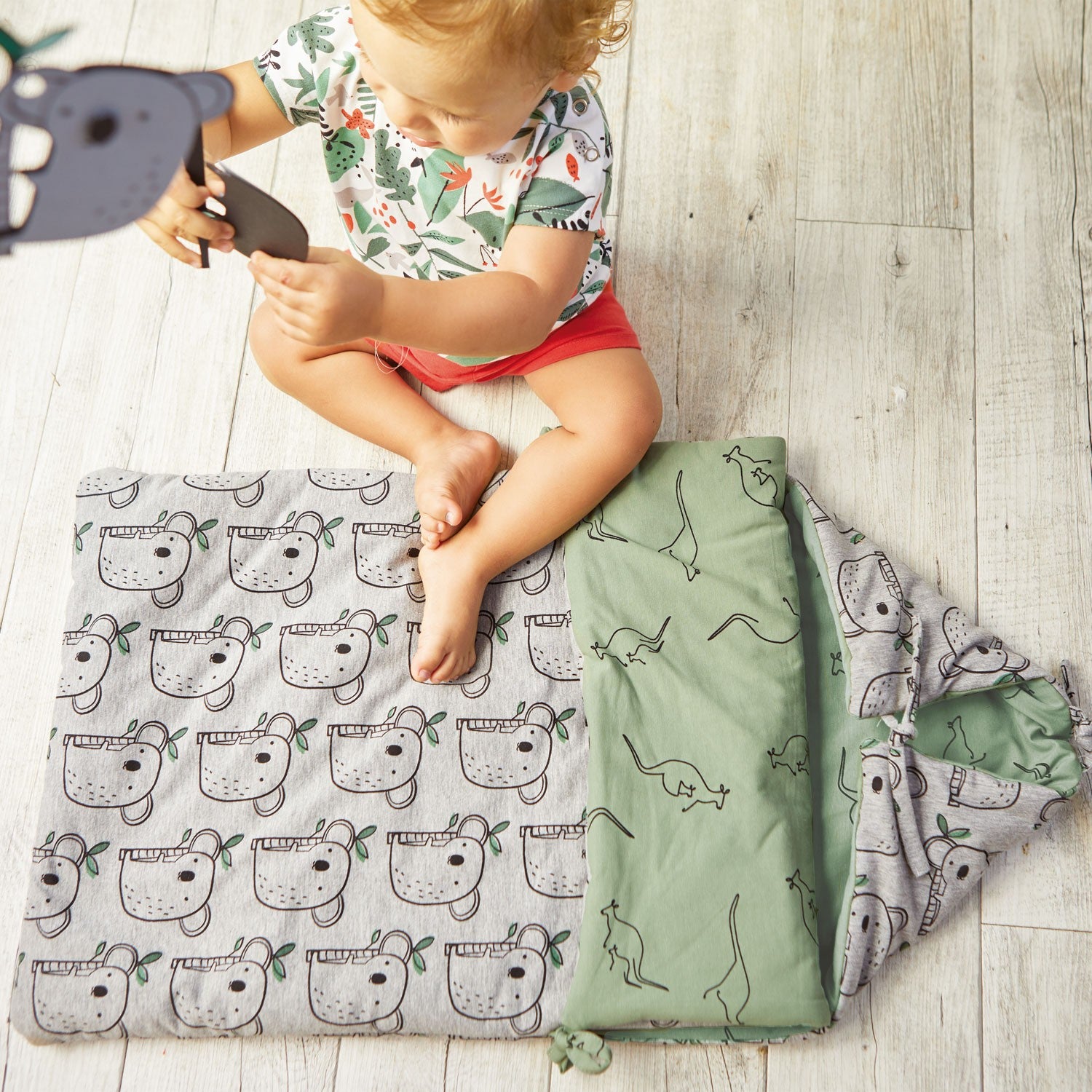 Tela Summer Sweat Melange Koalas Coord