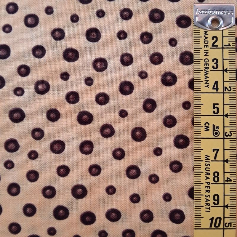 Tela patchwork café f/ mostaza