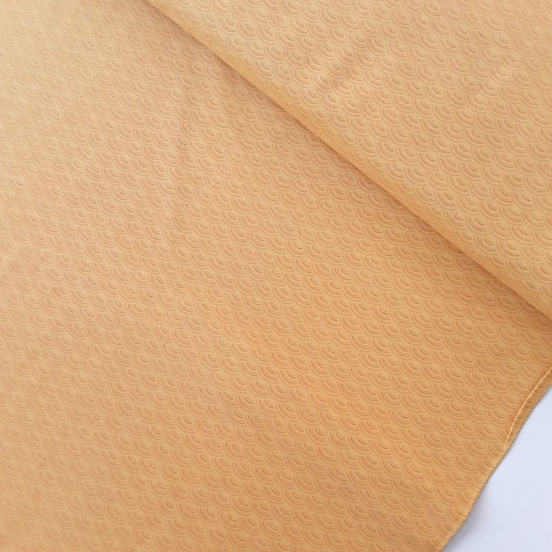 Tela patchwork ondas amarillo