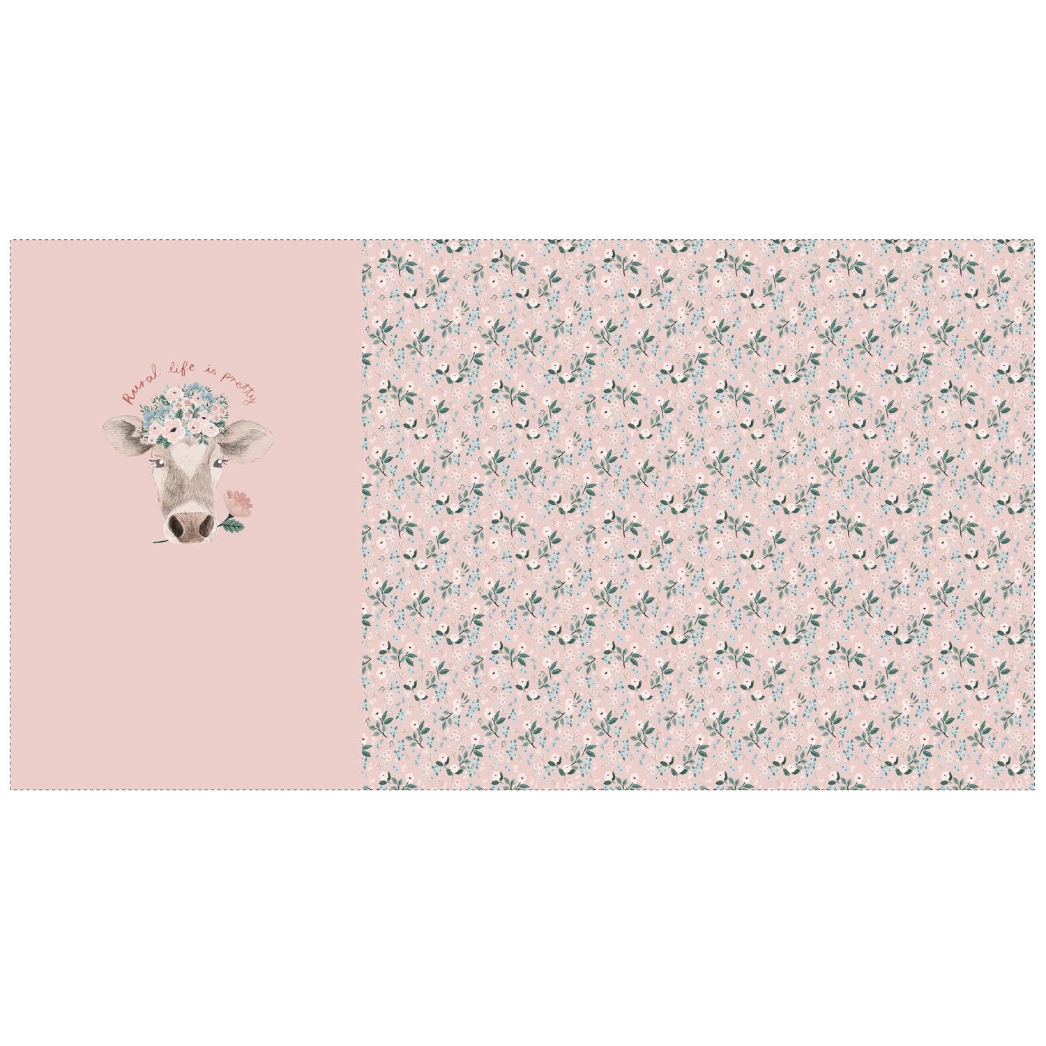 Tela Pretty Cow (Panel camiseta)