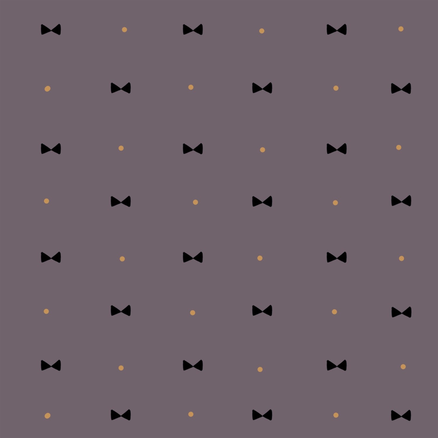 Tela sudadera Penguins Gold Bow Tie