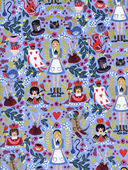 Tela patchwork Wonderland