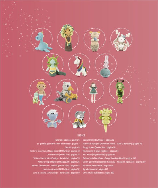 Nuevos diseños de amigurumi de fantasía