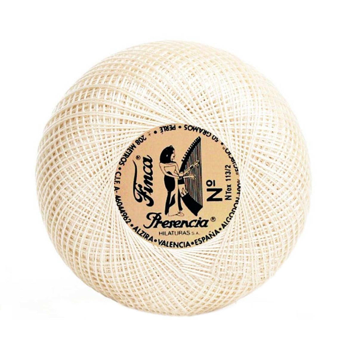 Hilo perle presencia nº 12 5 gr (0001 a 5229)