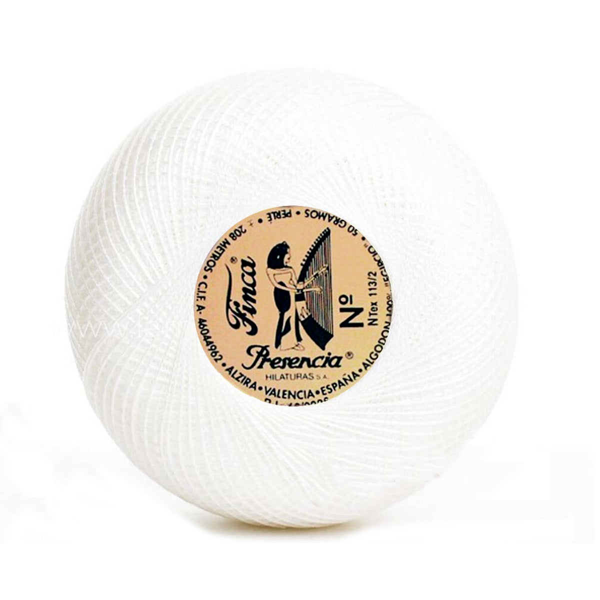 Hilo perle presencia nº 12 5 gr (0001 a 5229)
