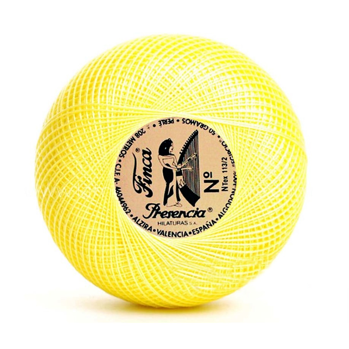 Hilo perle presencia nº 12 5 gr (0001 a 5229)