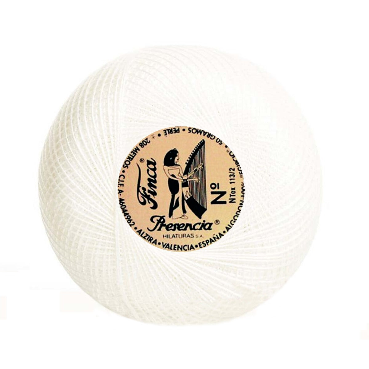 Hilo perle presencia nº 12 5 gr (0001 a 5229)