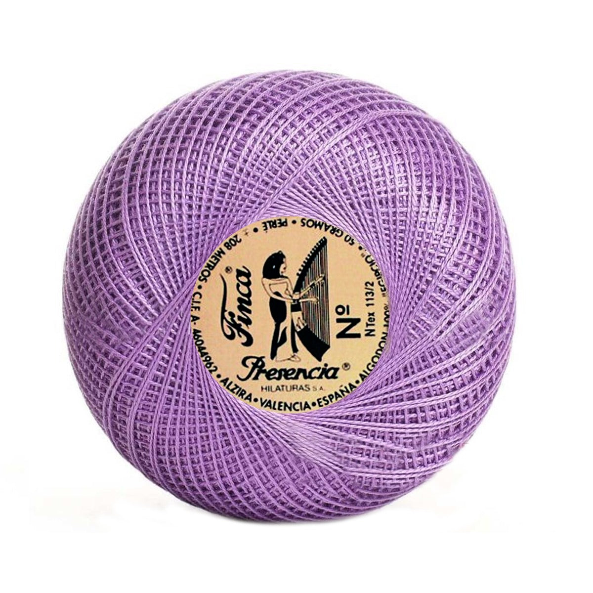 Hilo perle presencia nº 12 5 gr (0001 a 5229)