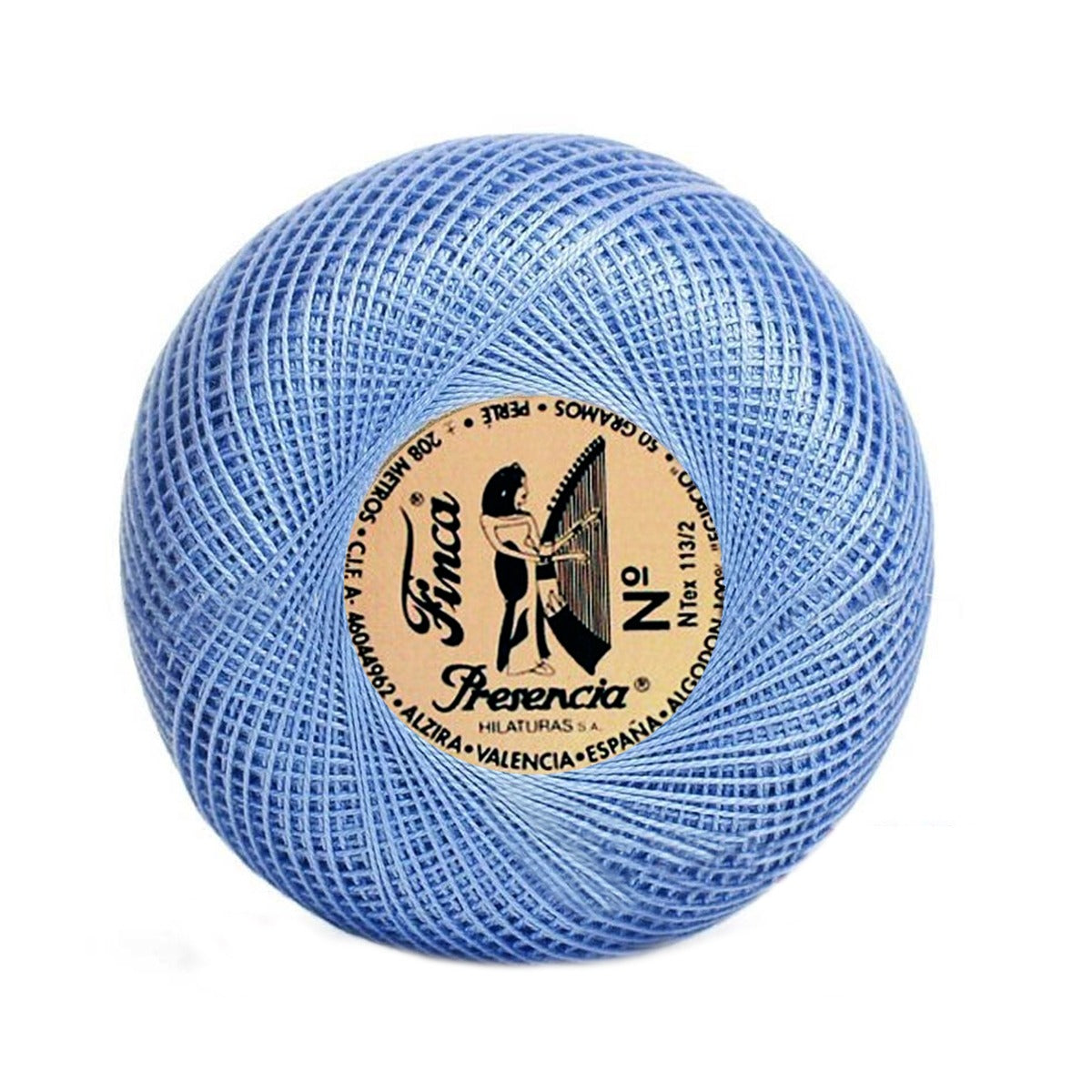 Hilo perle presencia nº 12 5 gr (0001 a 5229)