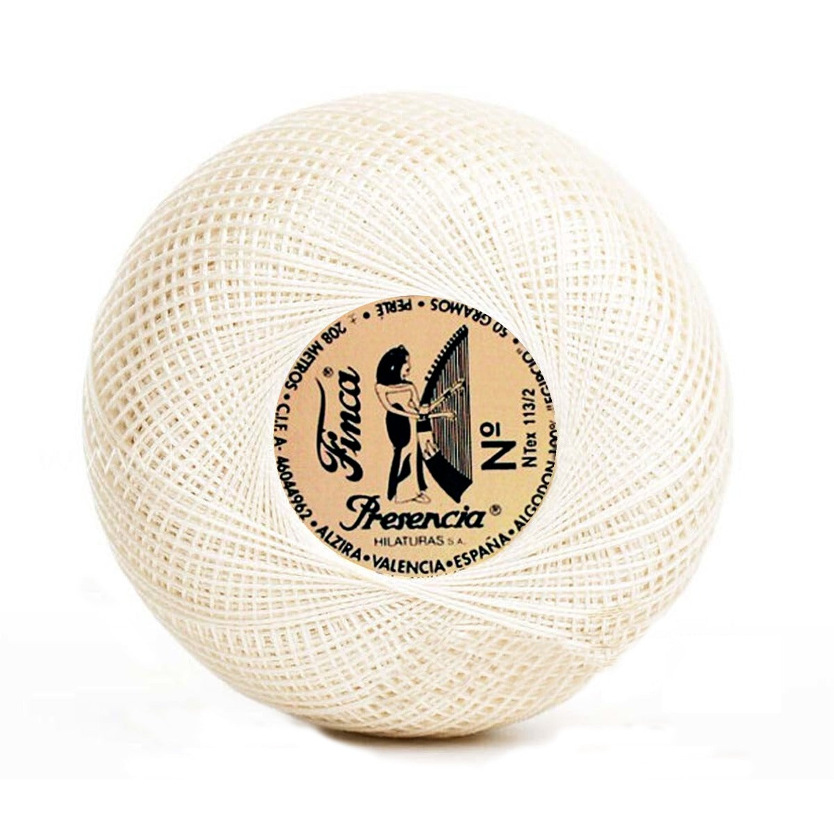 Hilo perle presencia nº 12 5 gr (0001 a 5229)