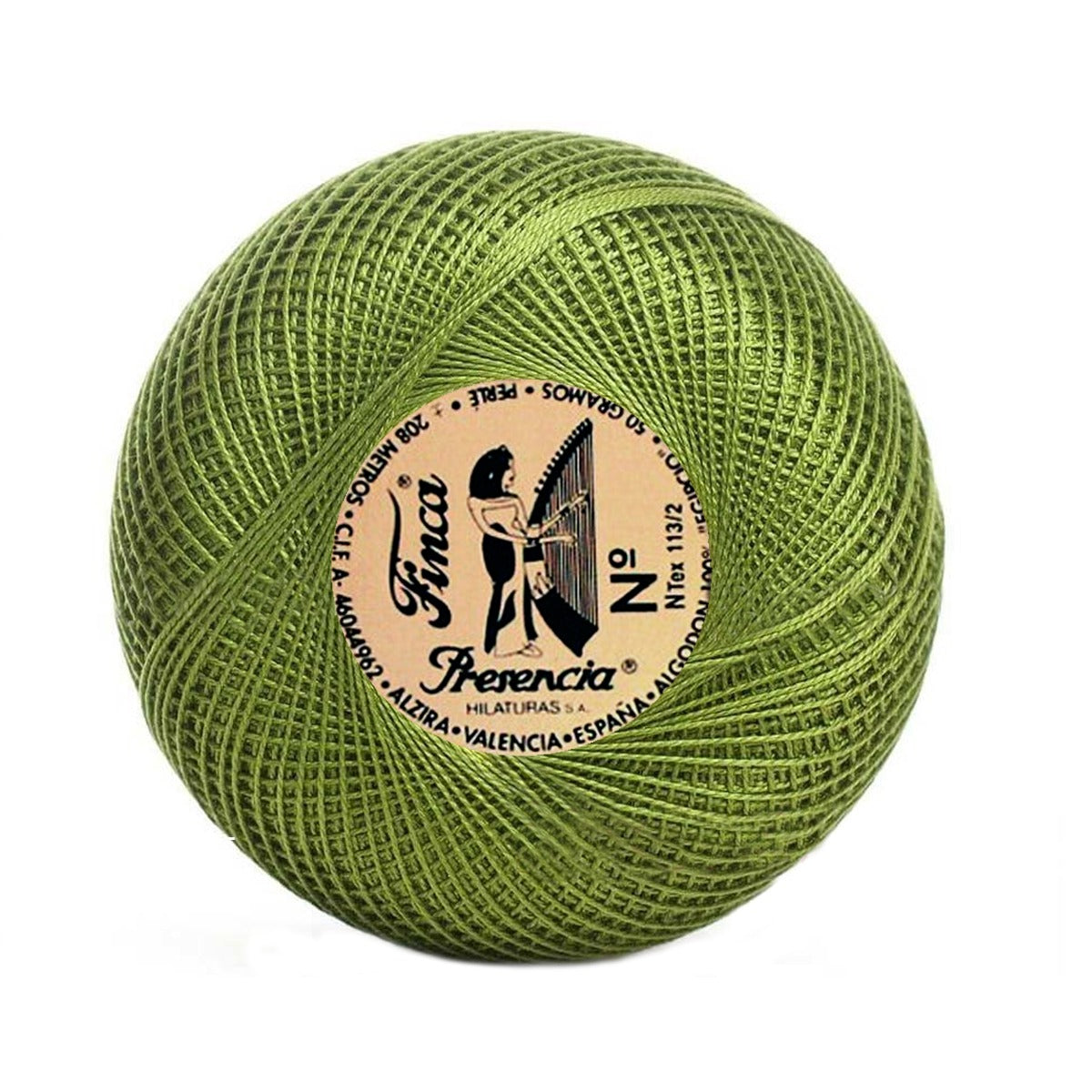Hilo perle presencia nº 12 5 gr (0001 a 5229)