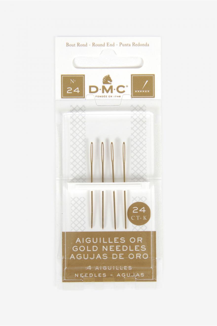 Agujas de Tapicería Gold DMC | Doradas para Medio Punto y Petit Point