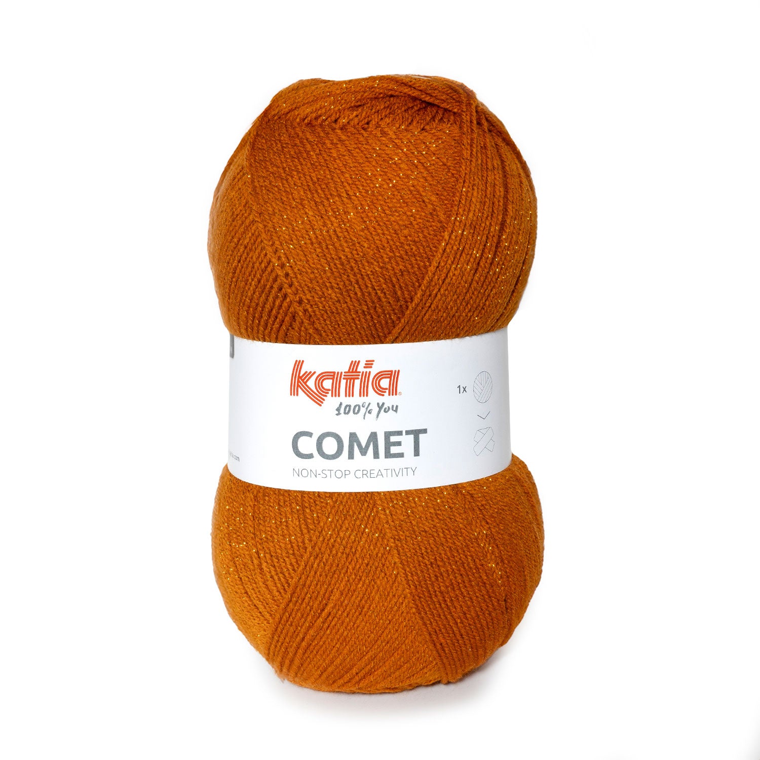 Lana Katia Comet – Ovillo con Brillo Metalizado 300 g