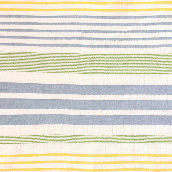 Tela panama stripes verde