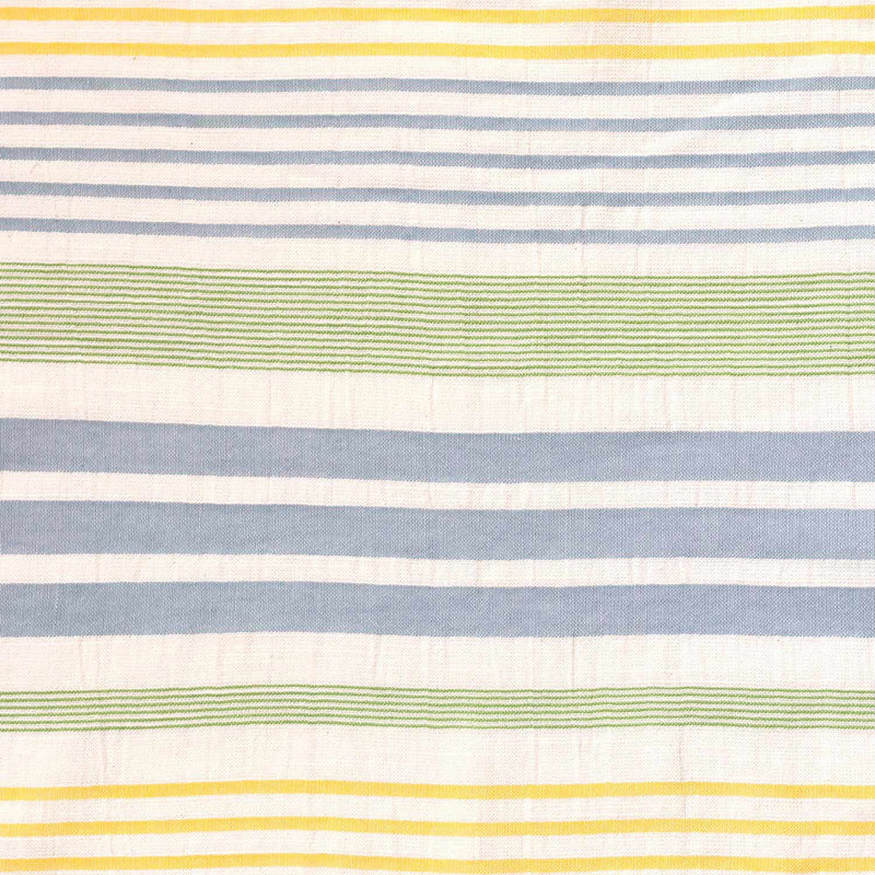 Tela panama stripes verde