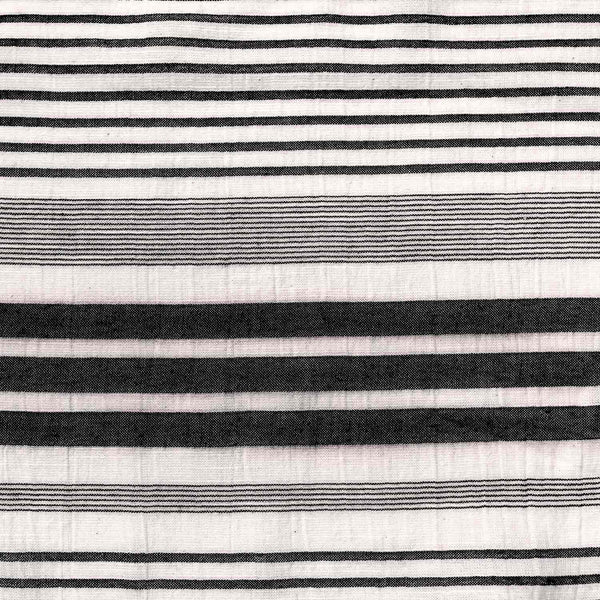 Tela panama stripes negro